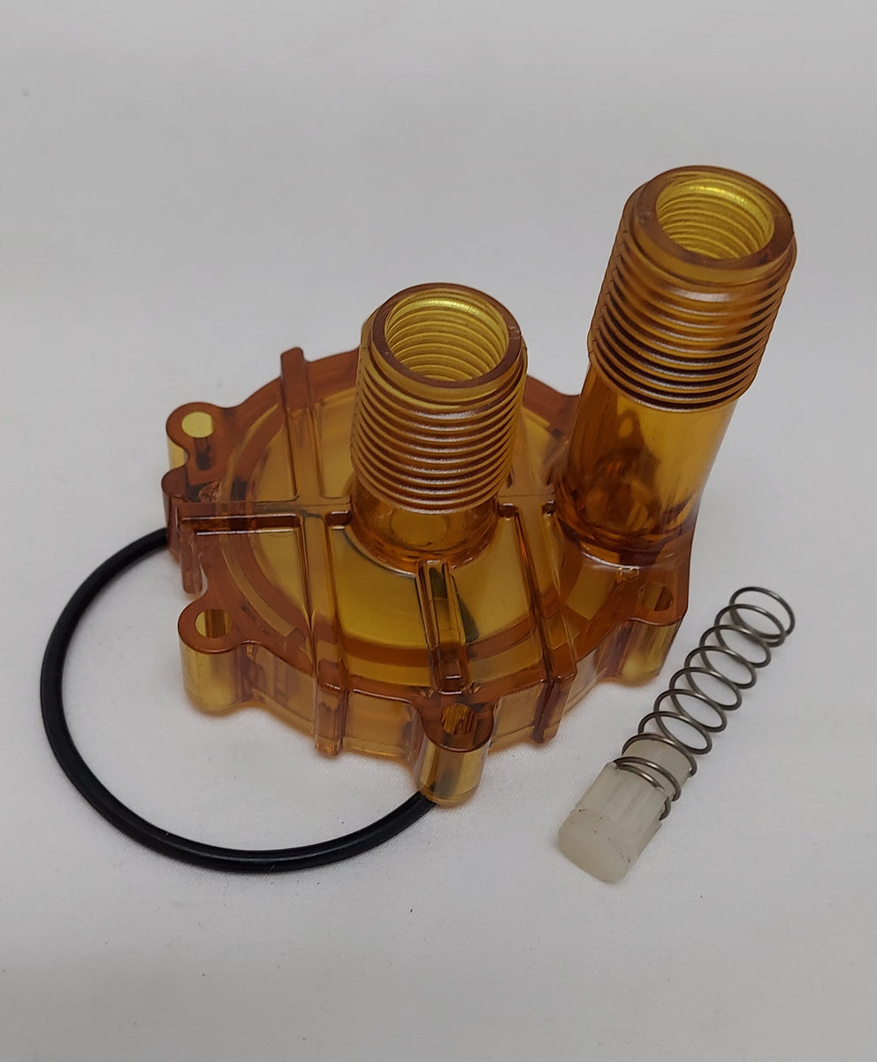 Pump Head with Oring and check Valve Chilipepper Sales Inc